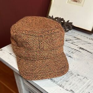 Life Is Good Multicolor Tweed Cadet Cap - Orange, Brown, Black